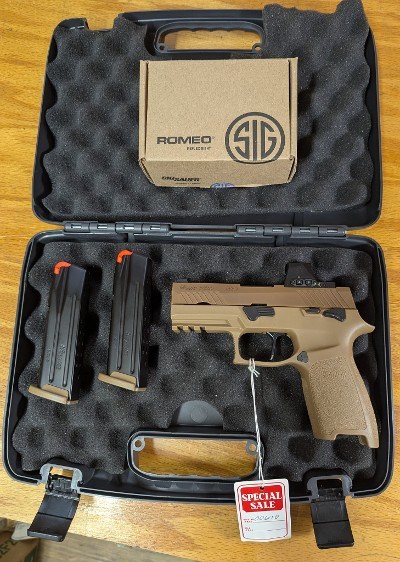 SIG SAUER P320-M18 CALIFORNIA 9MM LUGER (9X19 PARA)