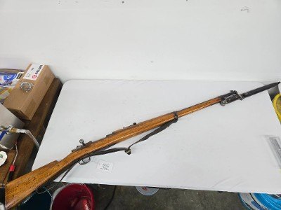 MAUSER 1895 Berlin Made, All Matching, Leather Sling, Chilian 7X57MM MAUSER