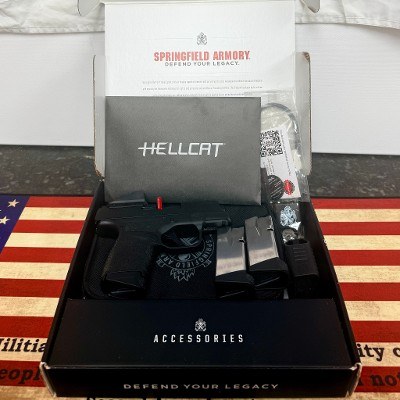 SPRINGFIELD ARMORY Hellcat OSP Shield SMSc Connecticut Compliant 9MM LUGER (9x19 PARA)