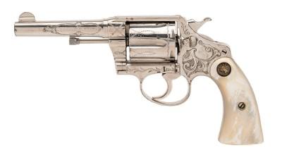 COLT FACTORY ENGRAVED POLICE POSITIVE .38 SPL