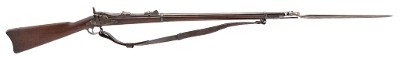 SPRINGFIELD ARMORY DOCUMENTED SPANISH-AMERICAN WAR U.S. SPRINGFIELD MODEL 1873 TRAPDOOR RIFLE .45-70 GOVT