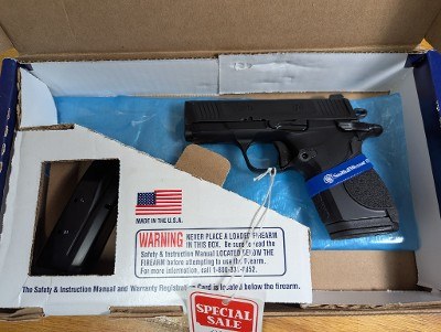 SMITH & WESSON CSX 9MM 9MM LUGER (9X19 PARA)