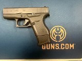 GLOCK 43 9MM LUGER (9x19 PARA) - 1 of 3 GLOCK 43 9MM LUGER (9x19 PARA) - 1 of 3