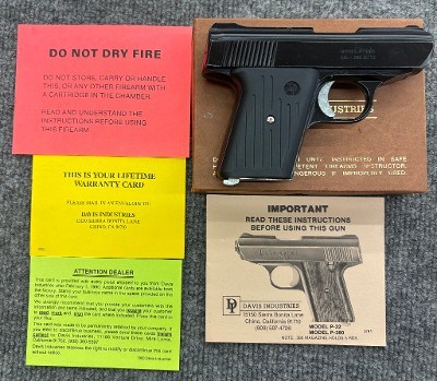 DAVIS INDUSTRIES P-380 .380 ACP