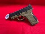 SPRINGFIELD ARMORY XDs-40 3.3 .40 S&W - 1 of 3