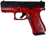 GLOCK G43X (SPLATTER ROSE CUSTOM) 9MM LUGER (9x19 PARA) - 2 of 2 GLOCK G43X (SPLATTER ROSE CUSTOM) 9MM LUGER (9x19 PARA) - 2 of 2