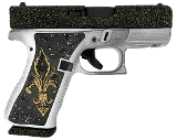 GLOCK G43X (FLEUR DE LIS CUSTOM) 9MM LUGER (9x19 PARA) - 1 of 2 GLOCK G43X (FLEUR DE LIS CUSTOM) 9MM LUGER (9x19 PARA) - 1 of 2