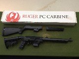 RUGER PC CARBINE 9MM LUGER (9X19 PARA)