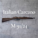 CARCANO 6.5 M 91/24 6.5X52MM MANNLICHER-CARCANO - 1 of 3 CARCANO 6.5 M 91/24 6.5X52MM MANNLICHER-CARCANO - 1 of 3