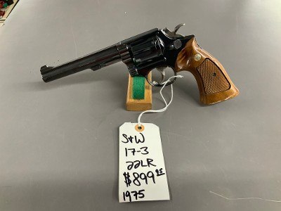 SMITH & WESSON 17-3 .22 LR