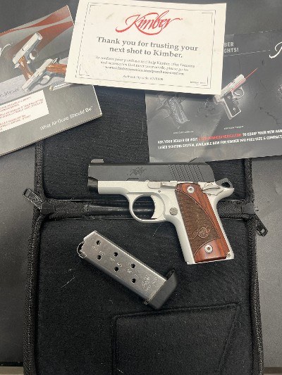 KIMBER MICRO 380 TWO-TONE .380 ACP