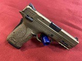 SMITH & WESSON BURNT BRONZE M&P 9 SHIELD EZ THUMB SAFETY 9MM 9MM LUGER (9x19 PARA) - 2 of 3