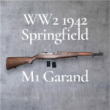 SPRINGFIELD ARMORY M1 Garand WW2 1942 .30-06 SPRG - 1 of 3