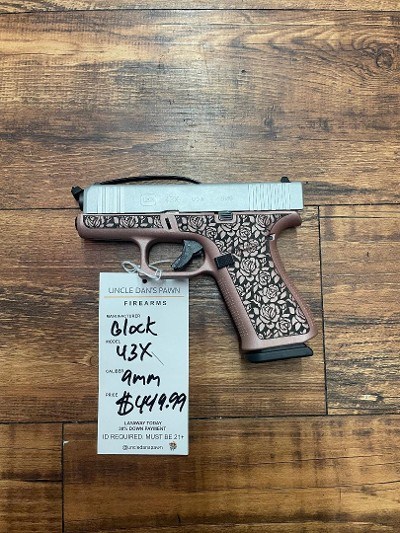 GLOCK 43x
9MM LUGER (9x19 PARA)