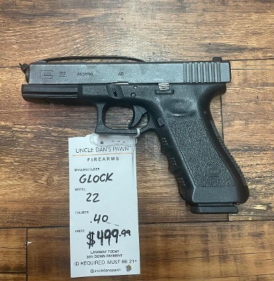 GLOCK 22 .40 CALIBER