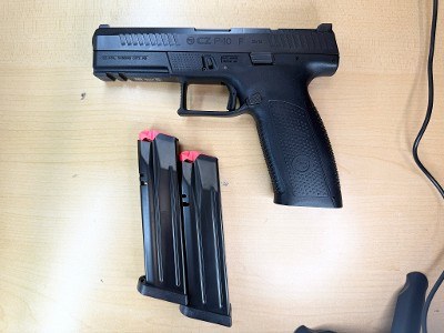 CZ P-10 OPTICS READY 9MM LUGER (9X19 PARA)