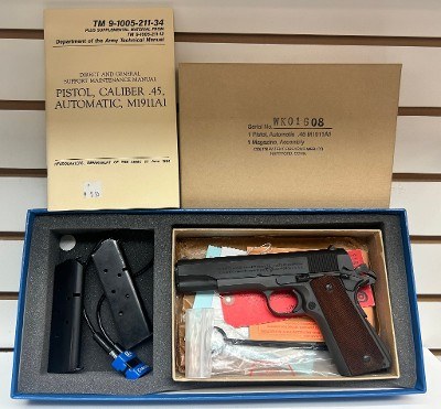 COLT 1911A1 US ARMY .45 ACP