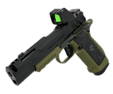 WILSON COMBAT DIVISION 77 PROJECT 1 BLACK / GREEN, TRIJICON RMR HD 9MM LUGER (9x19 PARA) - 2 of 2