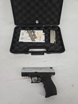 WALTHER CCP Stainless w/Original Case, 2 Mags 9MM LUGER (9x19 PARA)
