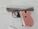 LORCIN ENGINEERING CO L25 Nickel Plated w/Magazine .25 ACP - 2 of 3