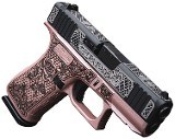 GLOCK G43X (ROSE GOLD LACE CUSTOM) 9MM LUGER (9x19 PARA) - 1 of 1