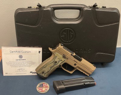 SIG SAUER p320 custom works 9MM LUGER (9x19 PARA)