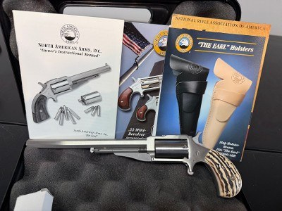 NORTH AMERICAN ARMS 1860 THE EARL .22 WMR