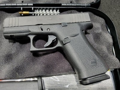 GLOCK 43X FRONT RAIL 9MM LUGER (9X19 PARA)