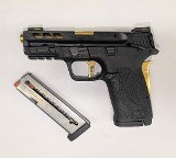 SMITH & WESSON M&P380 SHIELD EZ M2.0 GOLD PORTED BARREL .380 ACP