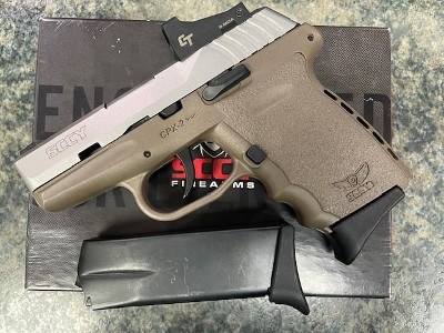 SCCY INDUSTRIES CPX-2 9MM LUGER (9X19 PARA)