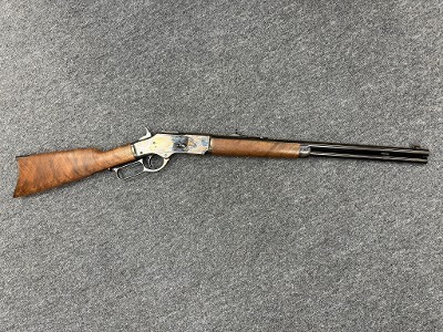 WINCHESTER MODEL 1873 SHORT RIFLE COLOR CASE HARDENED .357 MAG