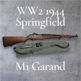 SPRINGFIELD ARMORY M1 Garand 1944 WW2 .30-06 SPRG