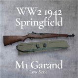 SPRINGFIELD ARMORY M1 Garand 1942 WW2 .30-06 SPRG