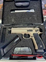 CZ 75 SP-01 TACTICAL URBAN GREY SUPPRESSOR-READY 9MM LUGER (9X19 PARA)