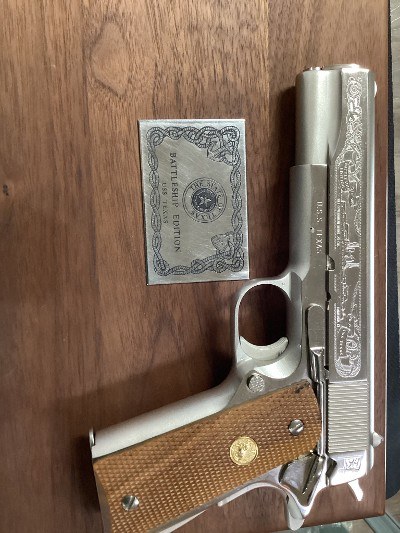 COLT U.S.S. TEXAS 1911 .45 ACP