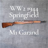 SPRINGFIELD ARMORY M1 Garand 1944 WW2 .30-06 SPRG