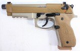 BERETTA BERETTA M9A3 9MM 5" BBL THREADED FDE W/ NIGHT SIGHTS BOX AMMO CAN 3-MAGS 15+1 9MM LUGER (9x19 PARA)