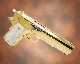 ROCK ISLAND ARMORY 1911 - 45ACP - 5" - Mirror Finish Polishing & All 24K GOLD .45 ACP - 2 of 3