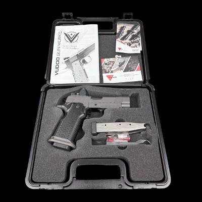 VUDOO GUN WORKS Vudoo Priest 4.25 Tungsten/Black
9MM LUGER (9x19 PARA)