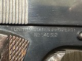 COLT model of U.S. army 1918 US Property .45 ACP - 3 of 3