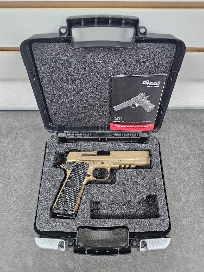 SIG SAUER 1911 EMPEROR SCORPION FULL SIZE RAIL .45 ACP