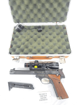 HI-STANDARD Supermatic Citation w/2 Mags, Hard Case, Scope .22 LR