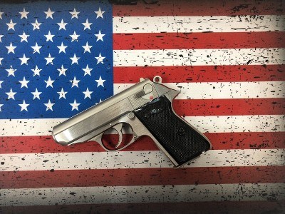 WALTHER PPK/S (AMERICAN) STAINLESS STEEL .380 ACP