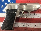 WALTHER PPK/S (AMERICAN) STAINLESS STEEL .380 ACP - 2 of 3