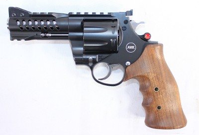 KORTH NEW KORTH NIGHTHAWK CUSTOM NXS 357 MAG 4" BARREL 8-SHOT DLC CUSTOM WOOD GRIPS .357 MAG