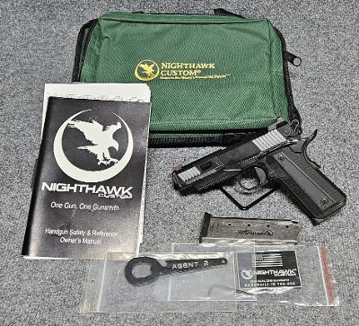 NIGHTHAWK CUSTOM AGENT 2 1911 .45 ACP