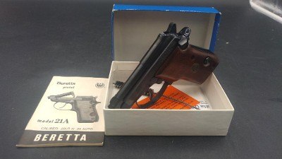 BERETTA 21A BOBCAT .25 ACP