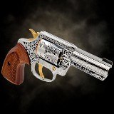 COLT RARE: King Cobra 3" - 357 Mag - 6 ROUNDS - Engraved & 24K Gold Plated .357 MAG