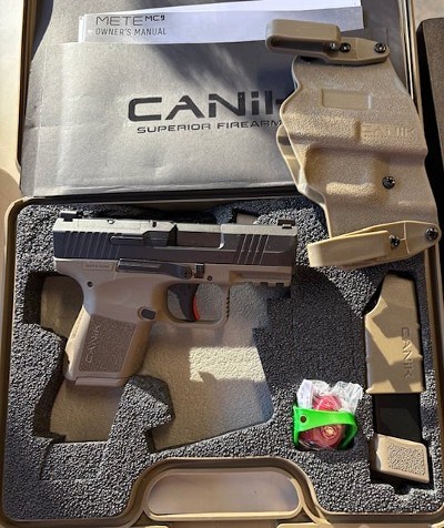 CANIK MC9 9MM LUGER (9X19 PARA)