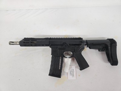 DPMS DPMS/BCA AR-15 Pistol, Stainless, Adjustable Gas Block, SBA3 Brace, Mag, Range Bag 5.56X45MM NATO